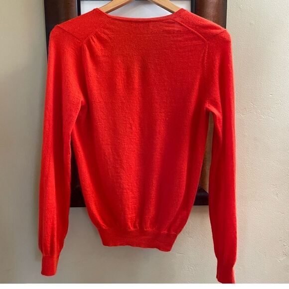 Eric Bompard Cashmere V Neck Sweater S - Picture 9 of 10
